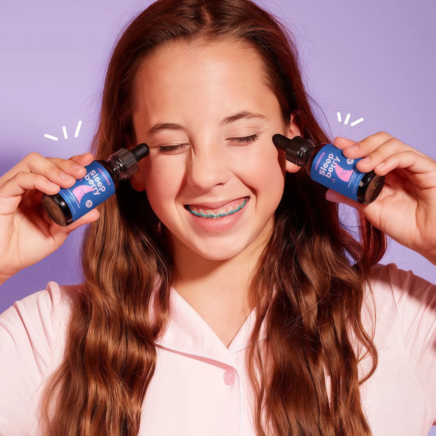 JoySpring SleepBerry™ Liquid Melatonin for Kids - Natural Sleep Aid with Elderberry and Vitamin D | Boosts Immune System While They Sleep