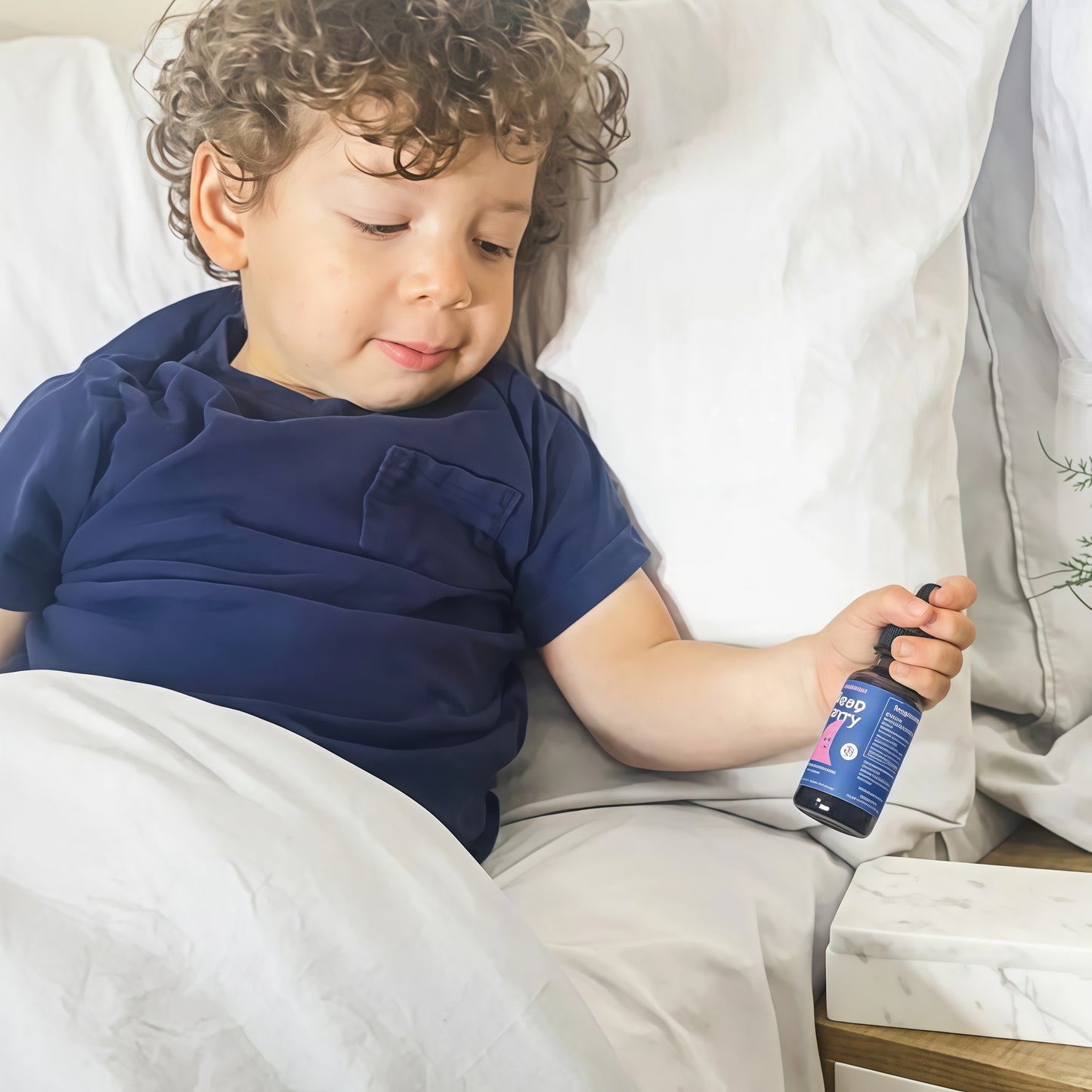 JoySpring SleepBerry™ Liquid Melatonin for Kids - Natural Sleep Aid with Elderberry and Vitamin D | Boosts Immune System While They Sleep